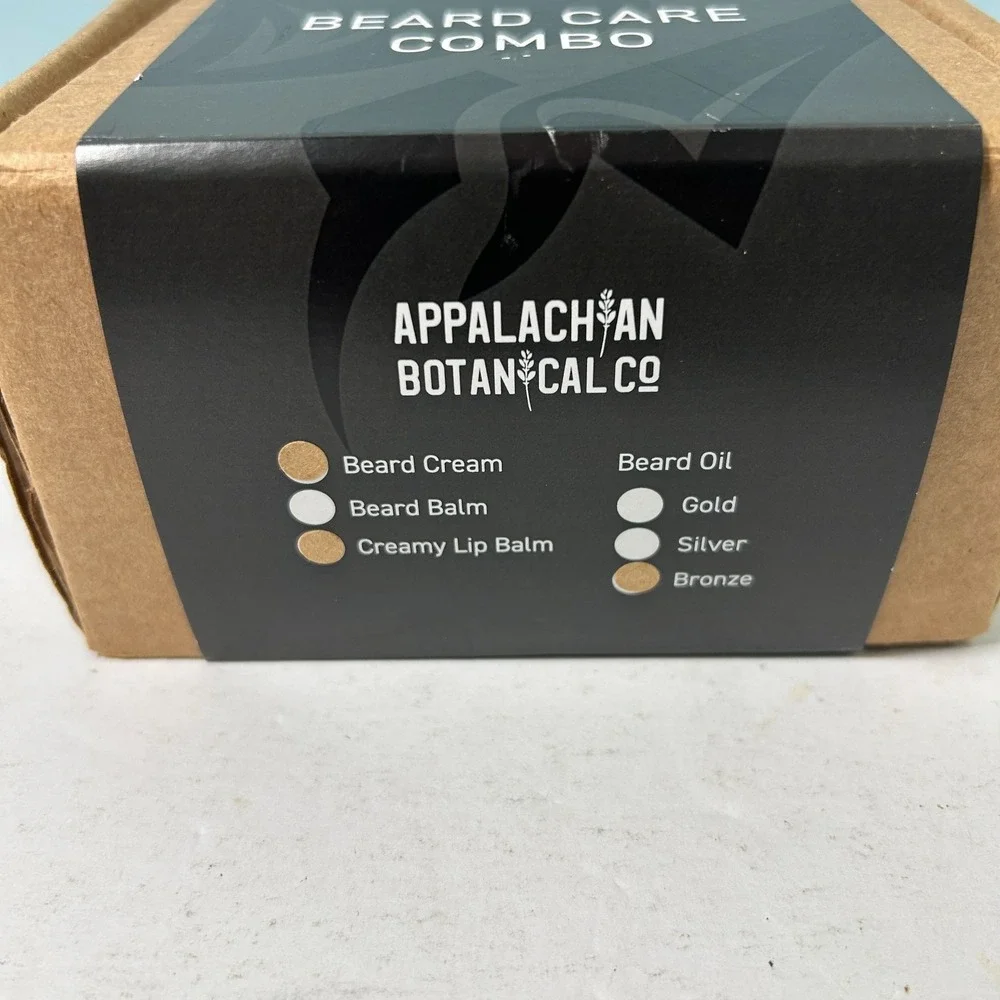Appalachian Botanical Beard Care Combo Bronze Oil + Lip Balm + Beard Cream